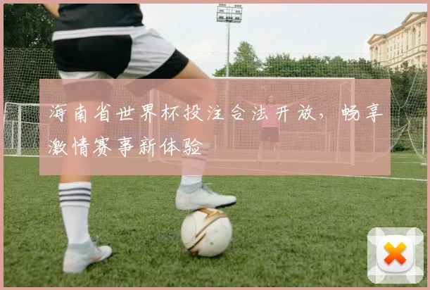 海南省世界杯投注合法开放,畅享激情赛事新体验