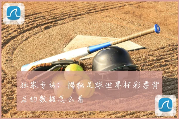 独家专访：揭秘足球世界杯彩票背后的数据怎么看